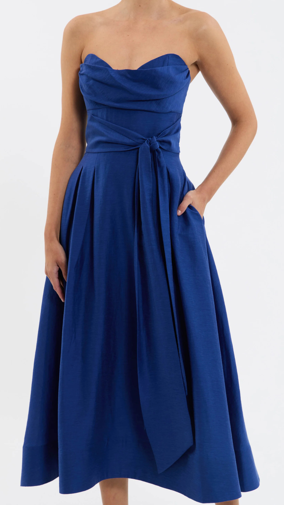 Cera Strapless Midi