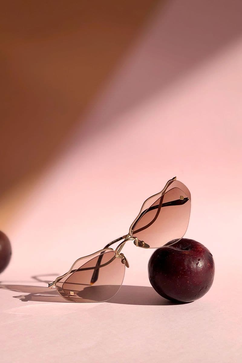 BROWN FORGET ME NOT SUNGLASSES
