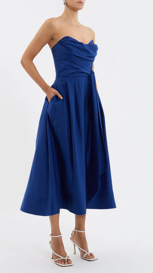 Cera Strapless Midi