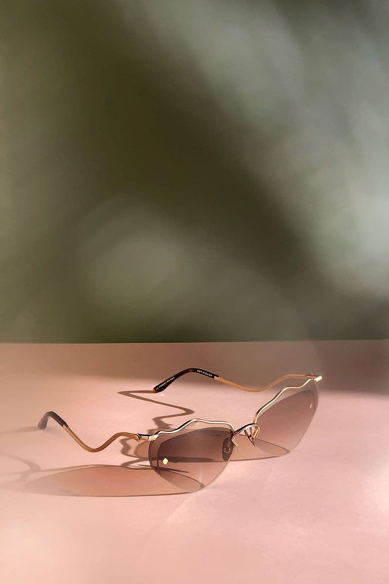 BROWN FORGET ME NOT SUNGLASSES