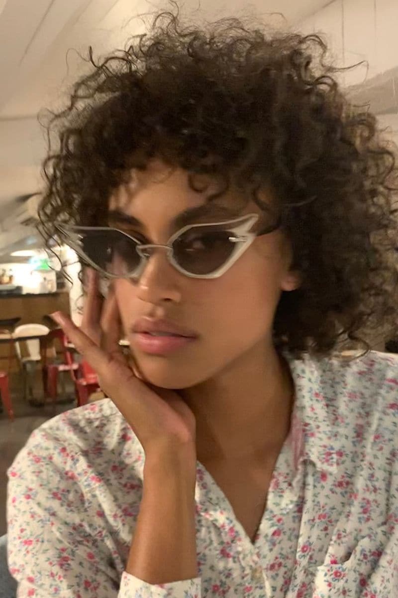 SILVER WILD AT HEART SUNGLASSES