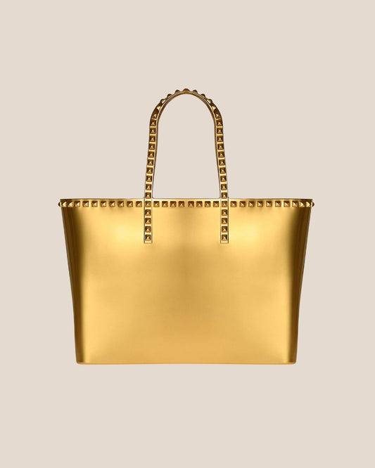 Angelica Metallic Large Tote