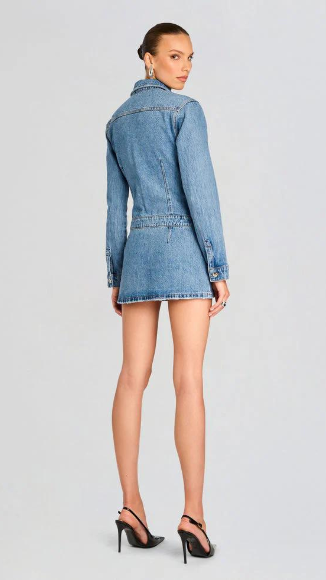 Mini Denim Dress