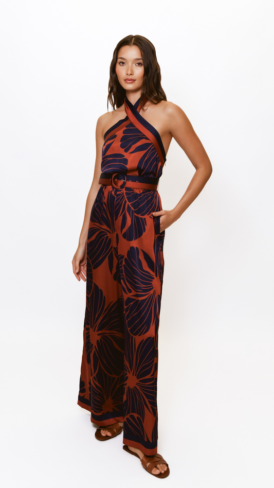 Woodson Print Jumpsuit
