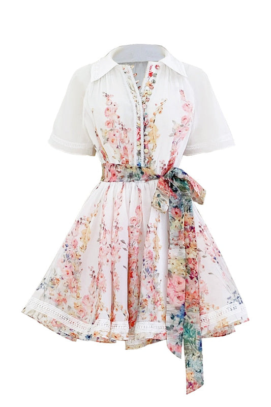 TROPICAL REVERIE MINI DRESS