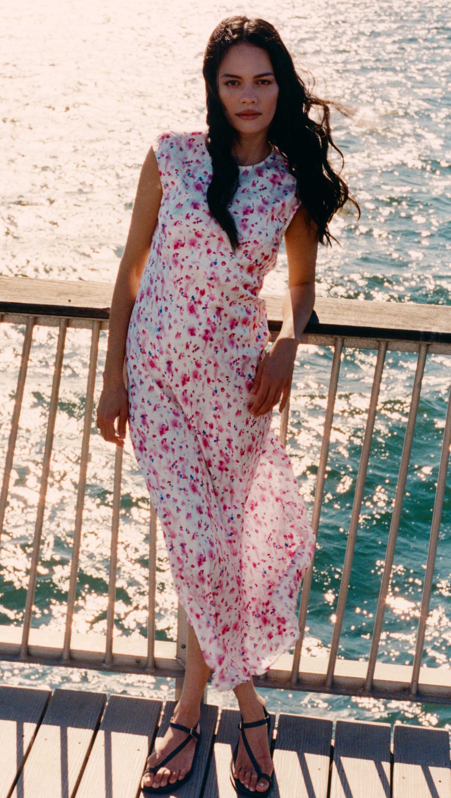 Bias Dress in Silk Charmeuse | Flora