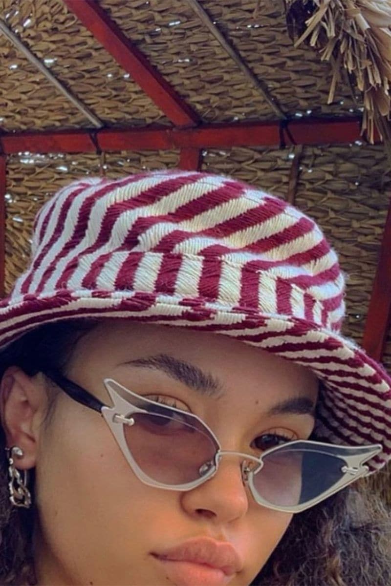 SILVER WILD AT HEART SUNGLASSES