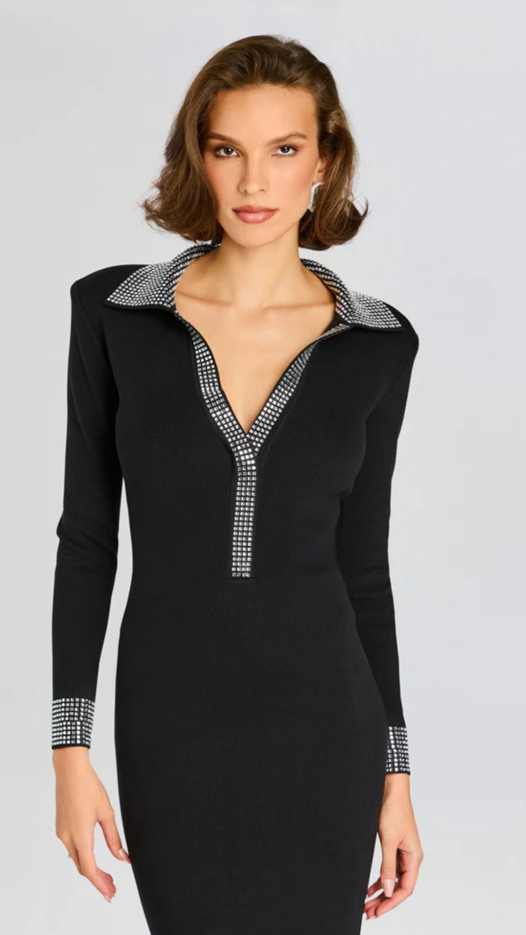 Shareen Embellished Knit Dress