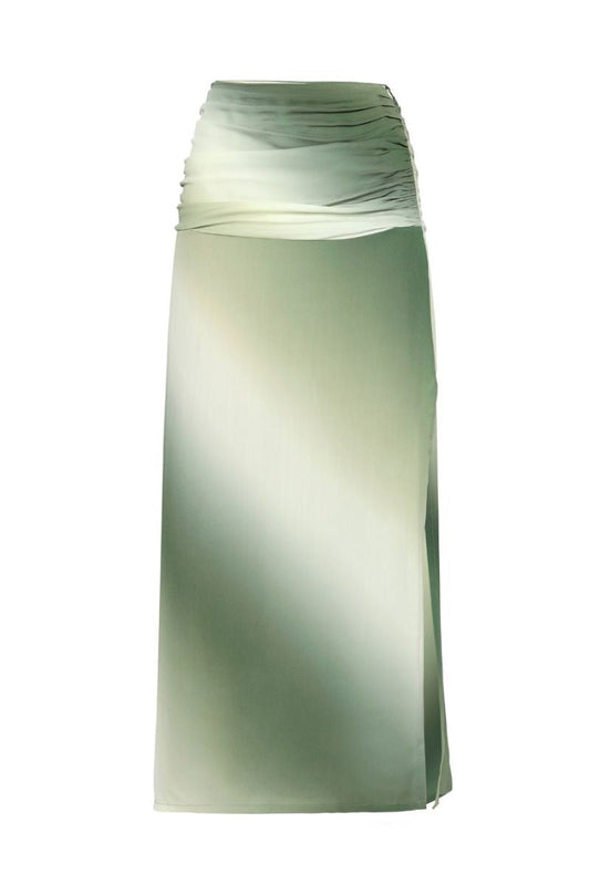 AMMAN SKIRT IN SAGE OMBRE
