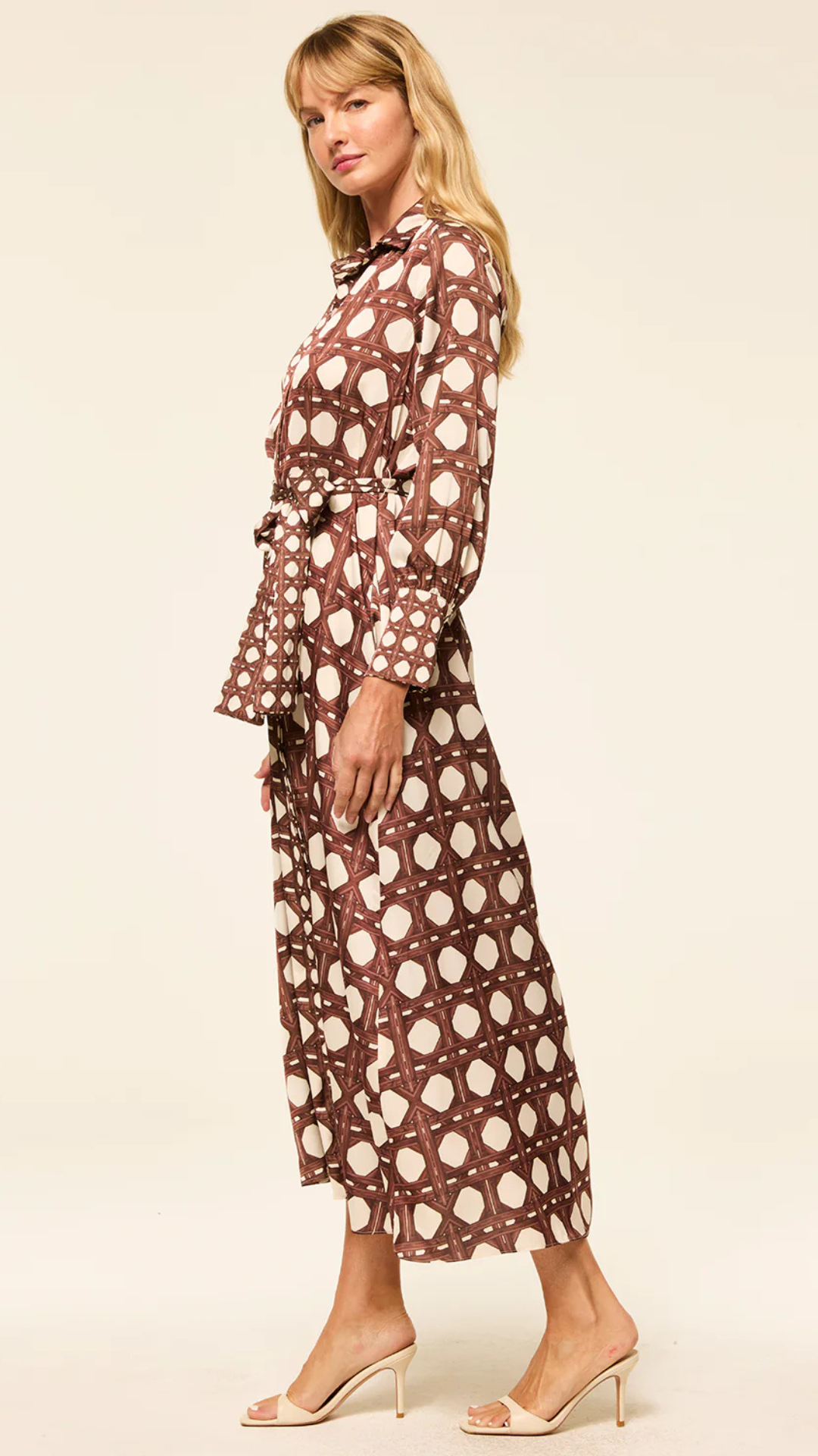 Herminia Dress Chocolate