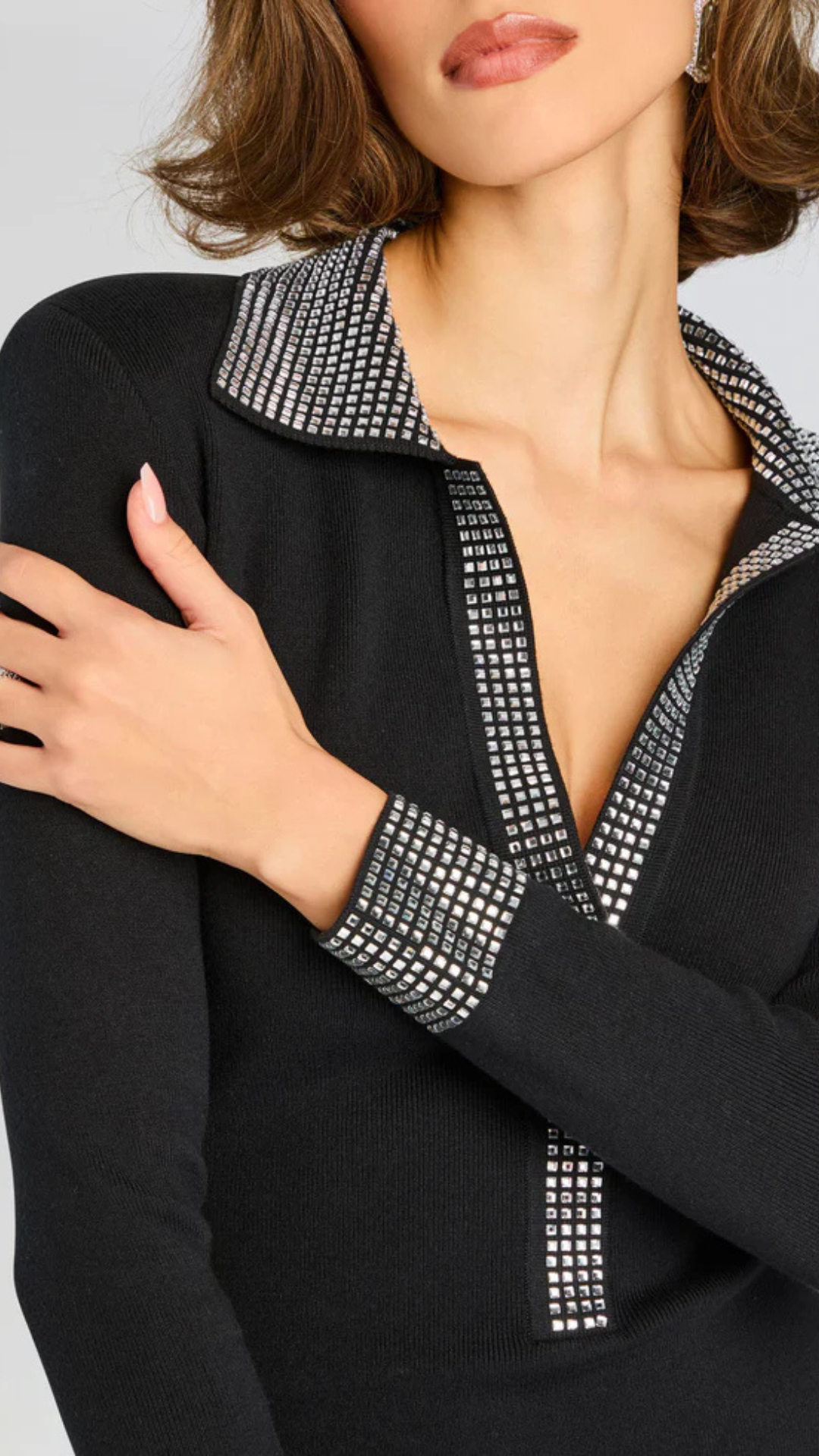 Shareen Embellished Knit Dress