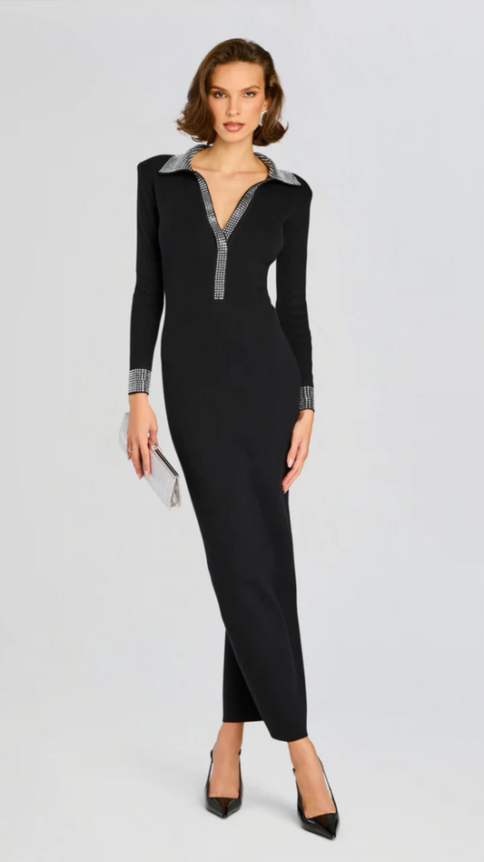 Shareen Embellished Knit Dress