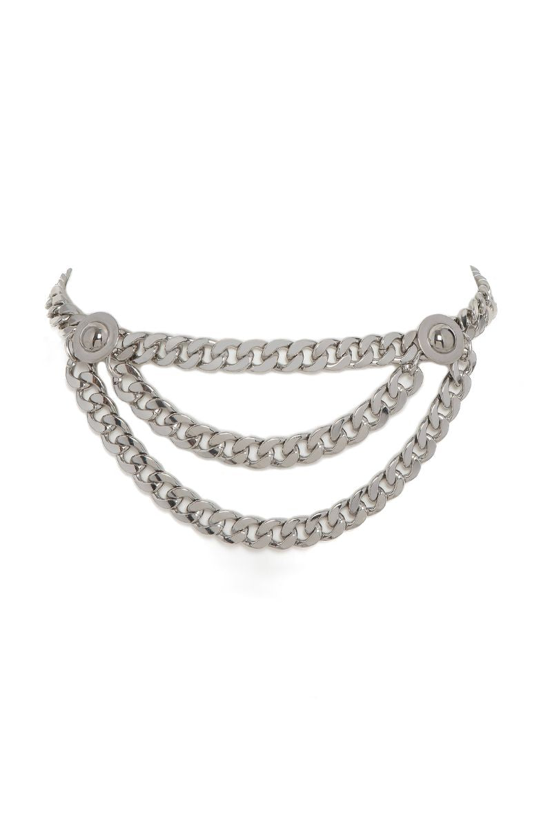 DONATELLA DOUBLE CHAIN BELT