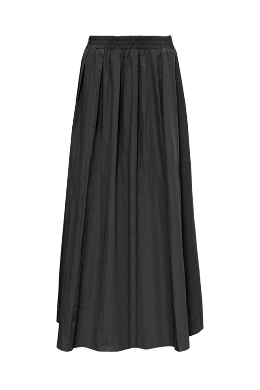 ULSA BLACK MIDI SKIRT