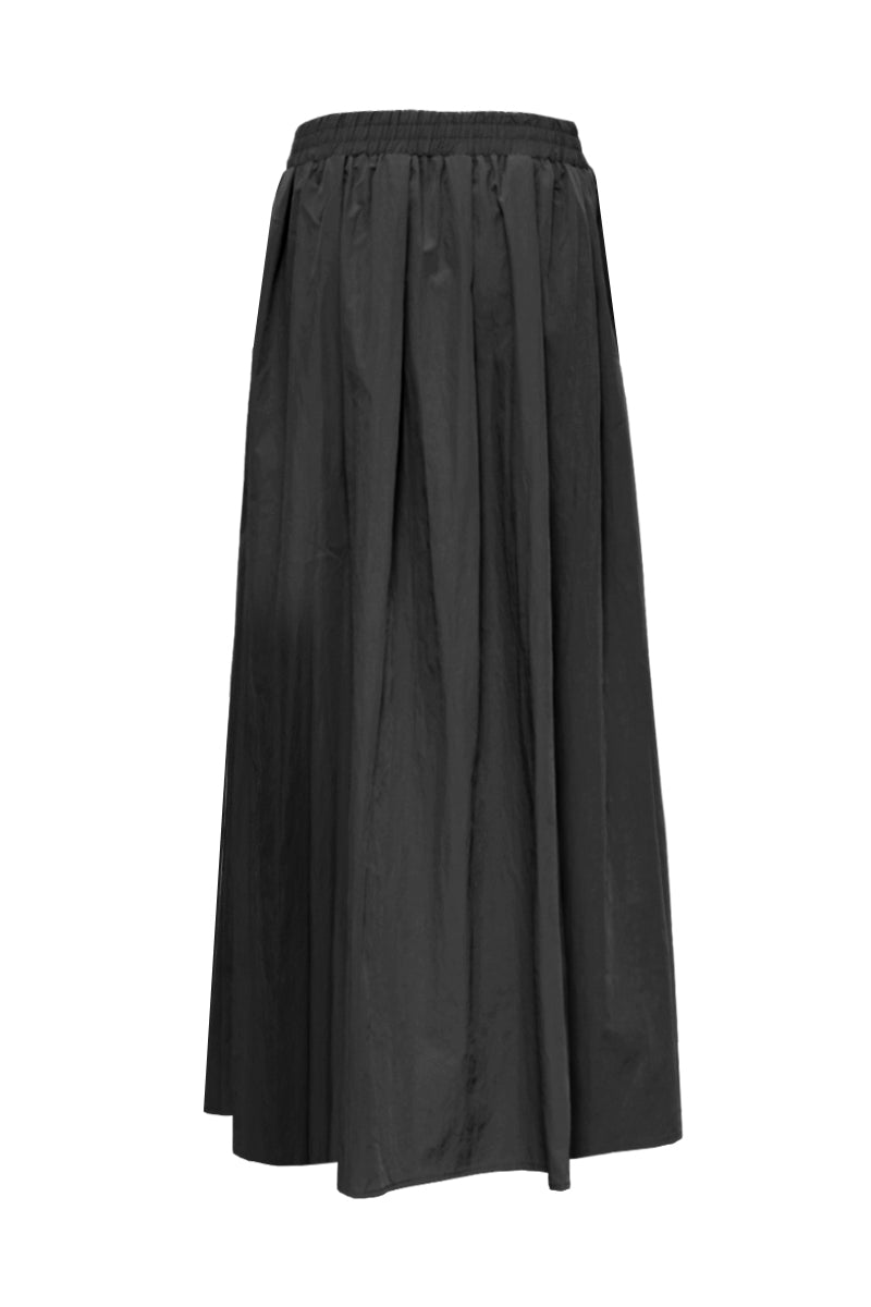 ULSA BLACK MIDI SKIRT