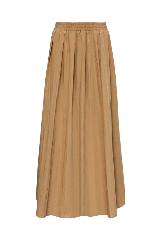 ULSA BROWN MIDI SKIRT