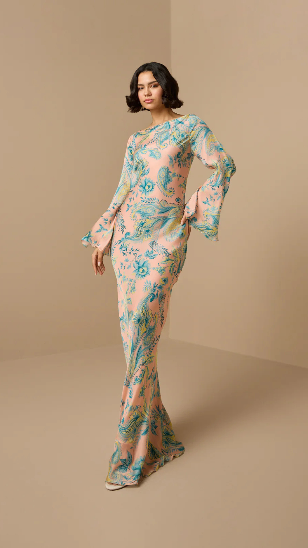 Long Bias Dress