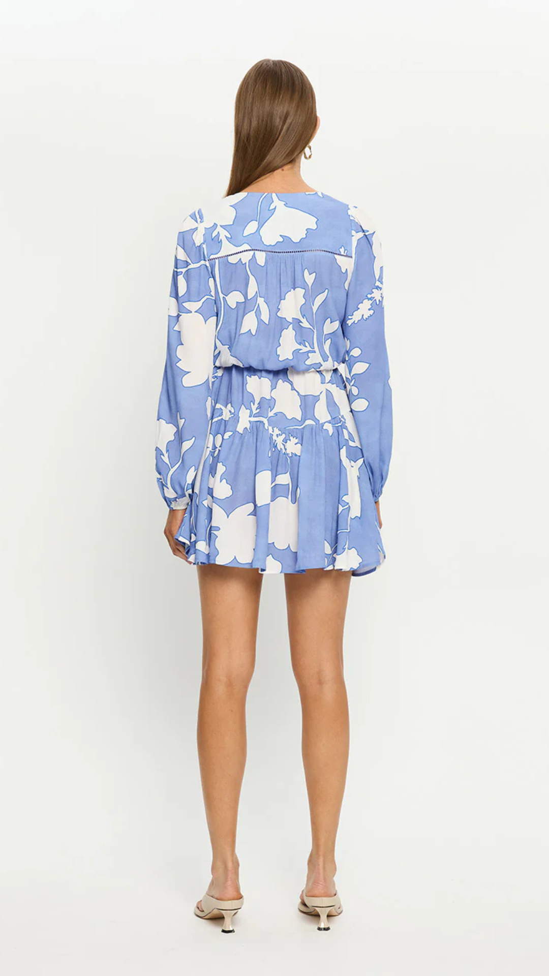 Amelie Tie Front Mini Dress