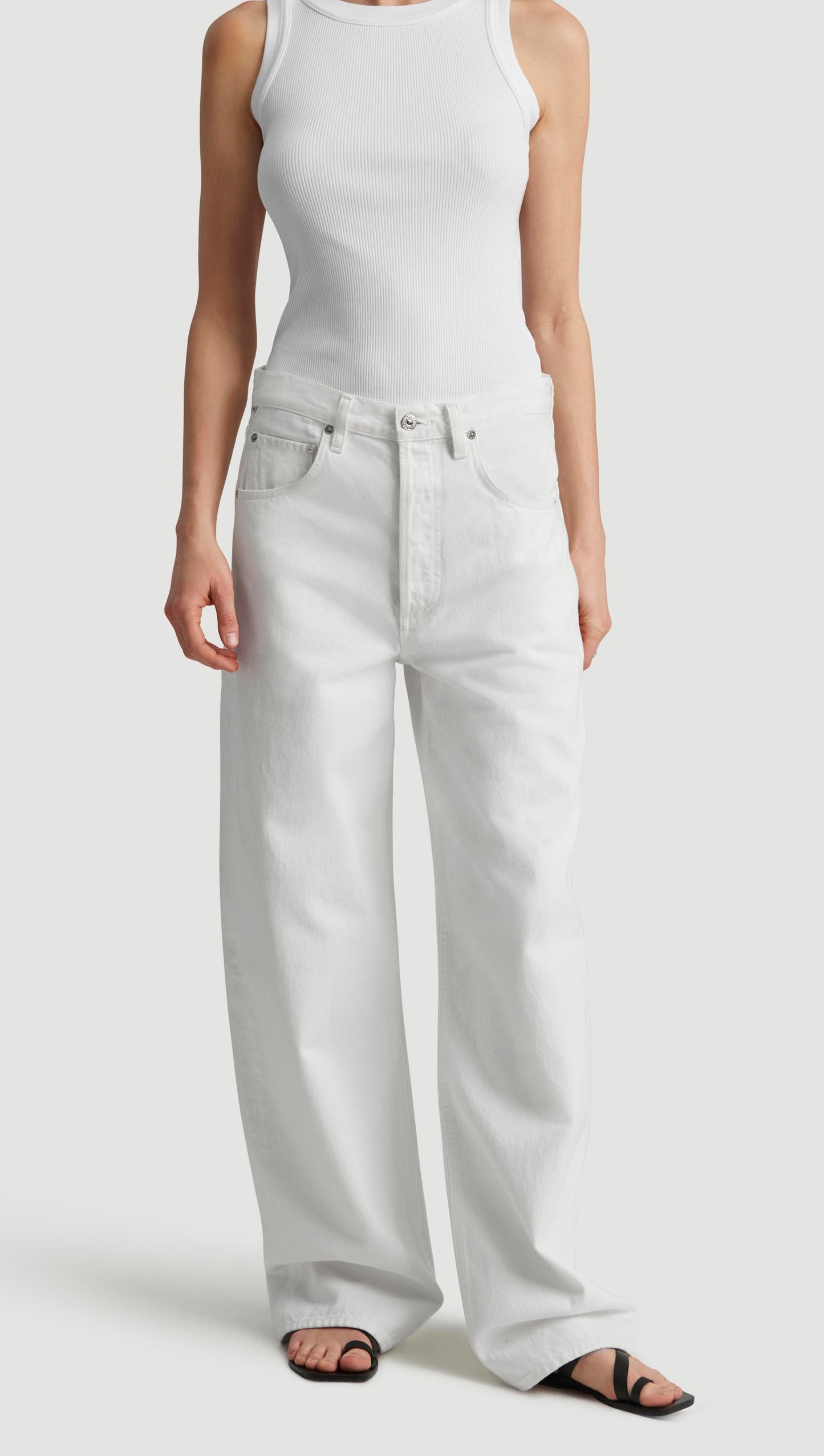 Ayla Baggy in Regenerative Cotton | Crescent