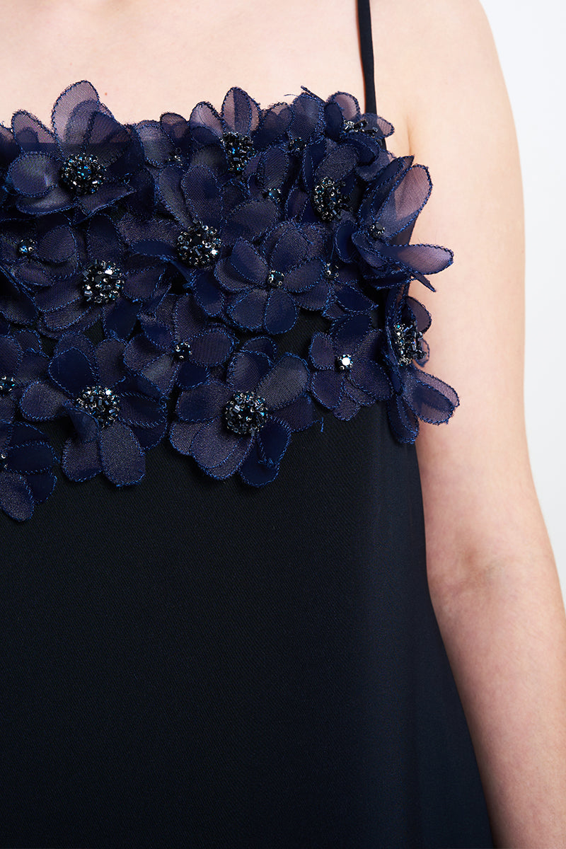 ALIA NOIRE MINI DRESS IN NAVY