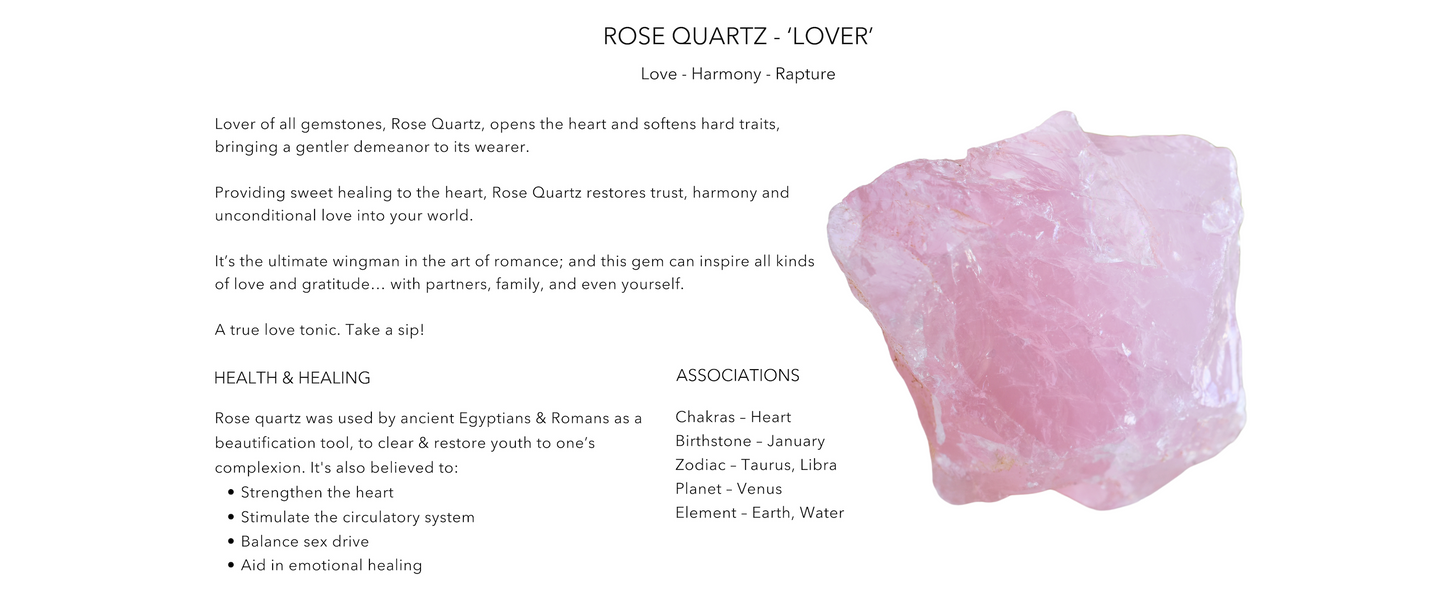 Lassanai Rose Quartz Goddess Earrings