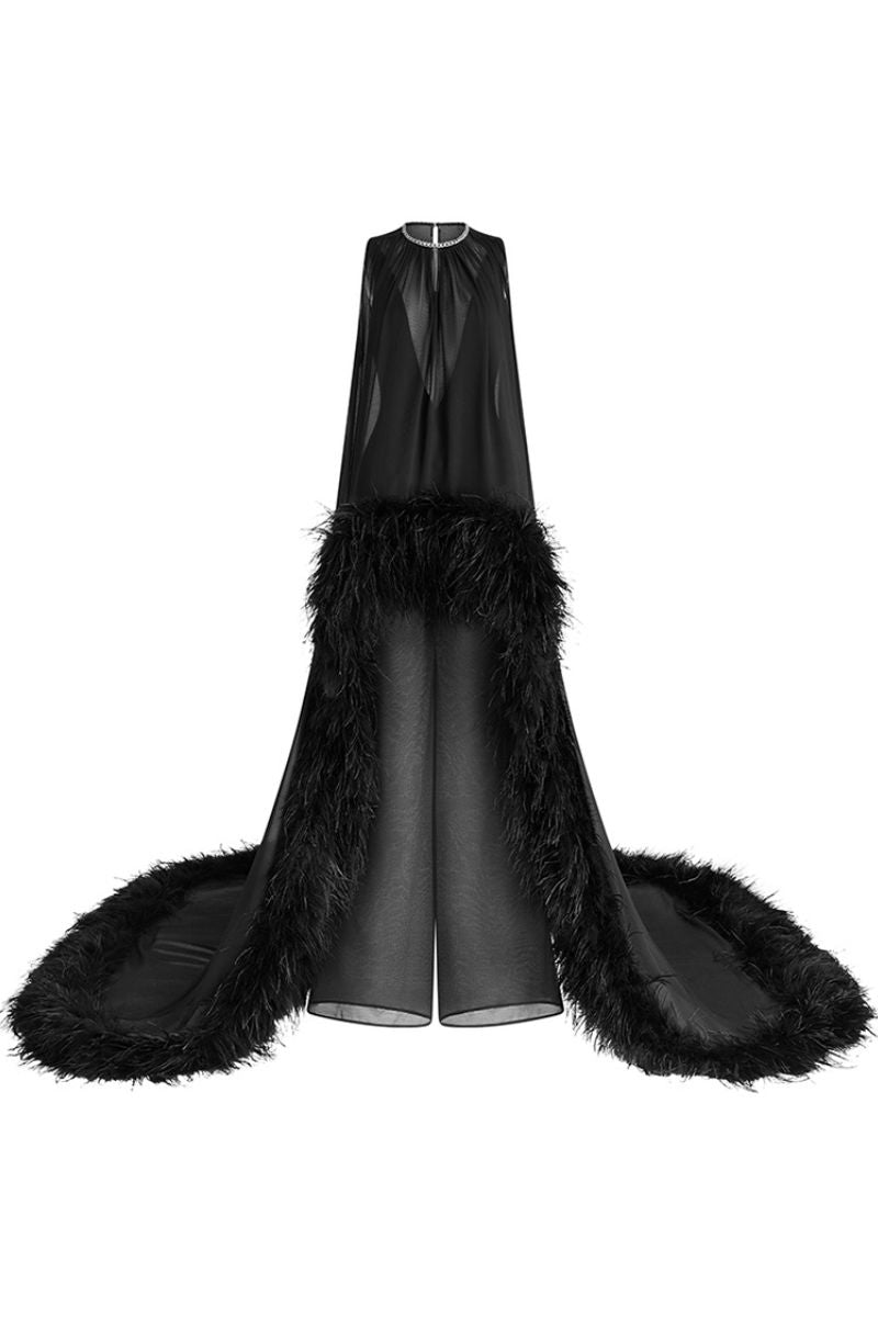 NOCTURNAL WARMTH JUMPSUIT IN BLACK
