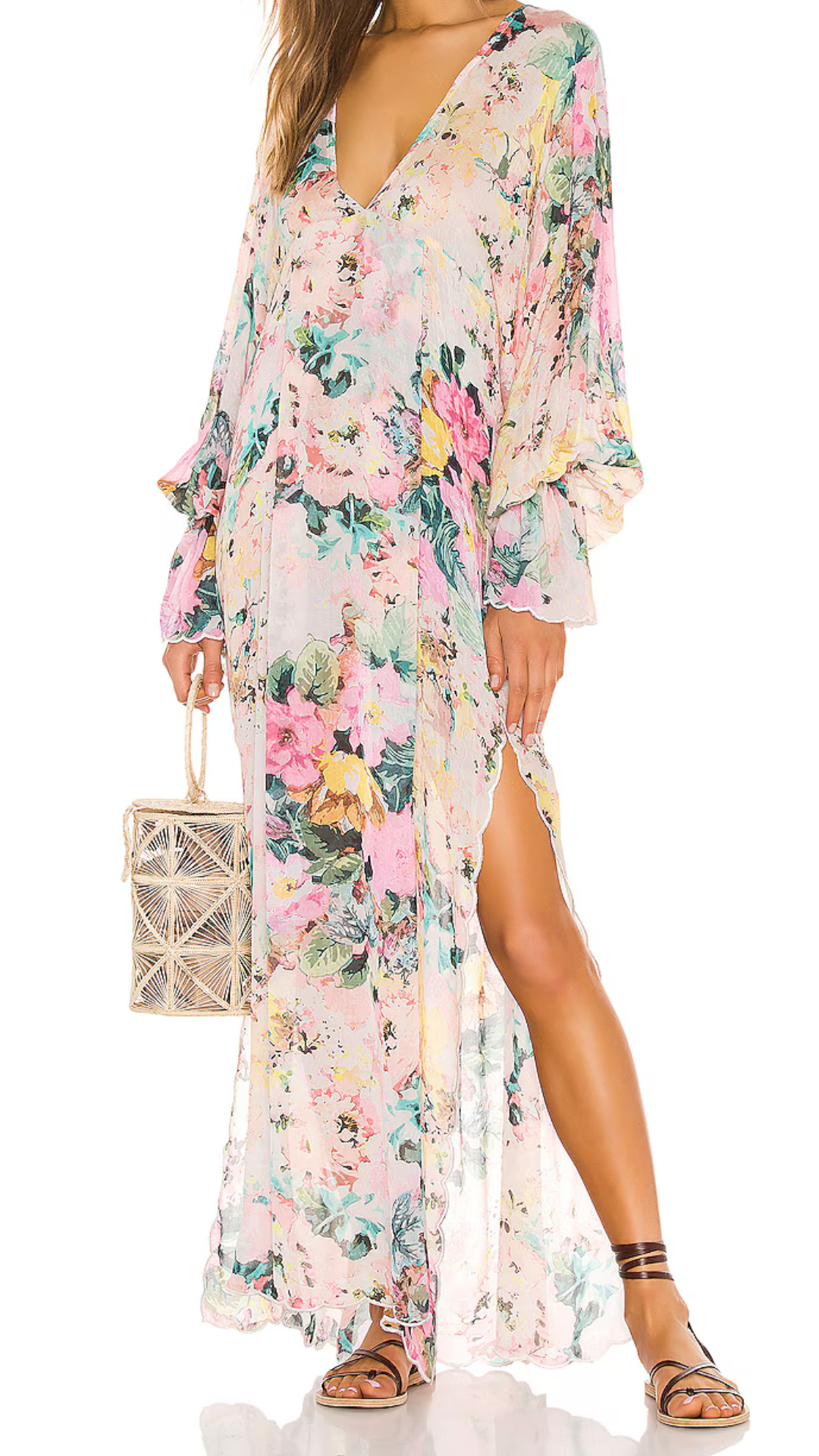 Teien Kaftan Dress - Pastel