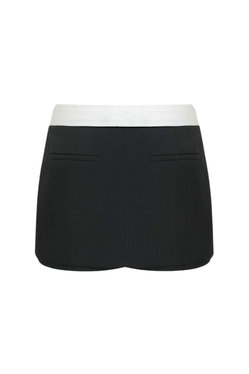 YORKSHIRE BLACK MINI SKIRT