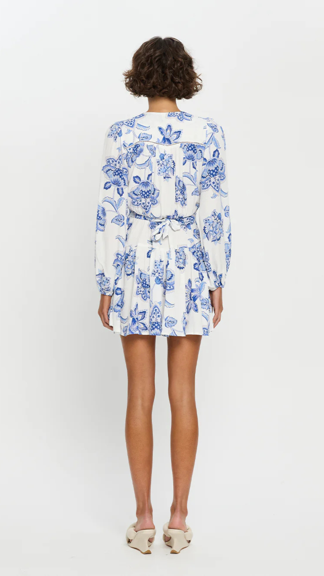 Chiara Tie Front Mini Dress