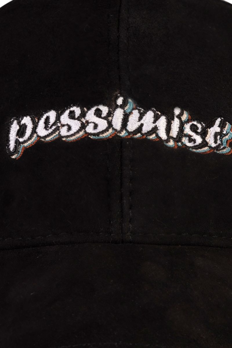 PESSIMIST EMBROIDERED CAP