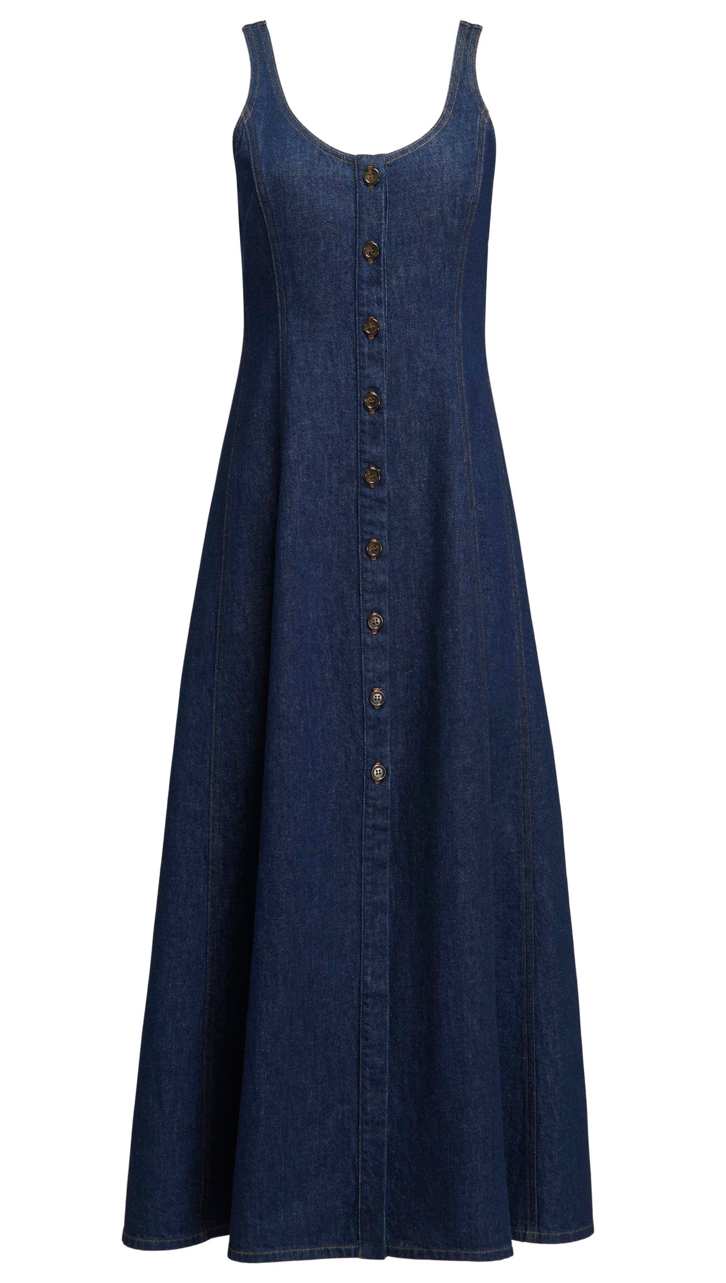 Farrow Denim Dress in Regenerative Cotton | Omni