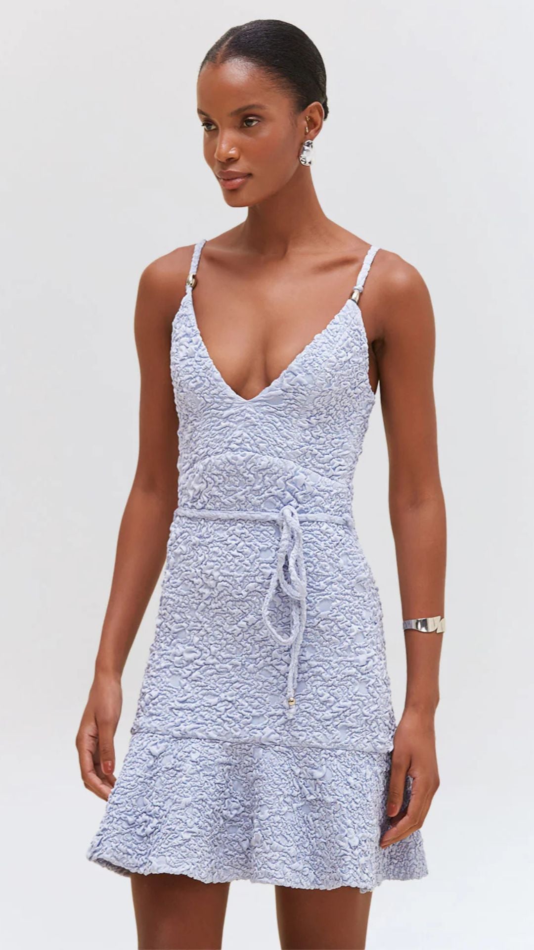 Papillon Jacquard Mini Dress