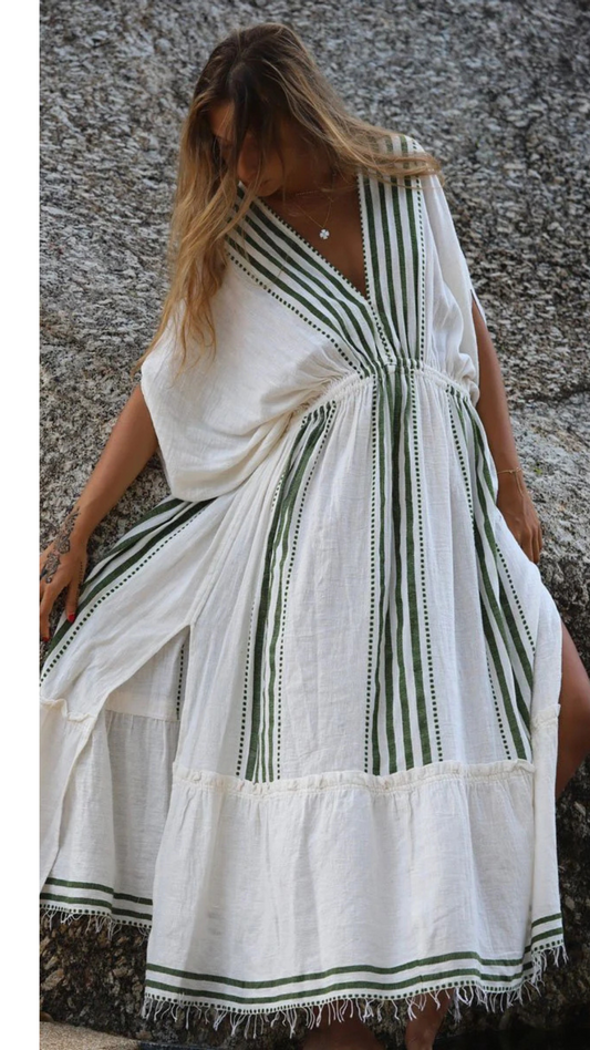 Leila Plunge Dress