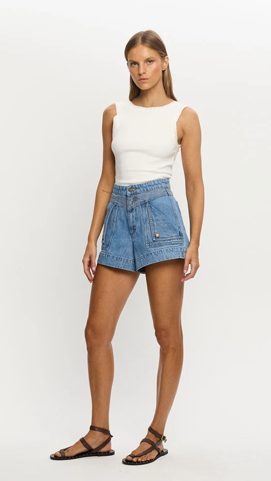 Celine Denim Shorts