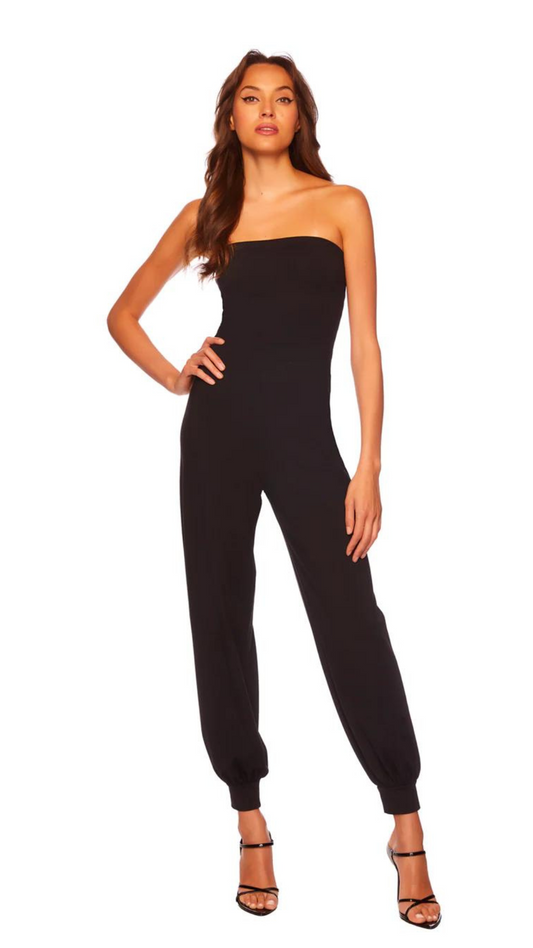 Strapless Jogger Jumpsuit