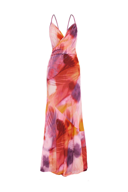 TIRO FULL LENGTH DRESS IN DANDI PRINT