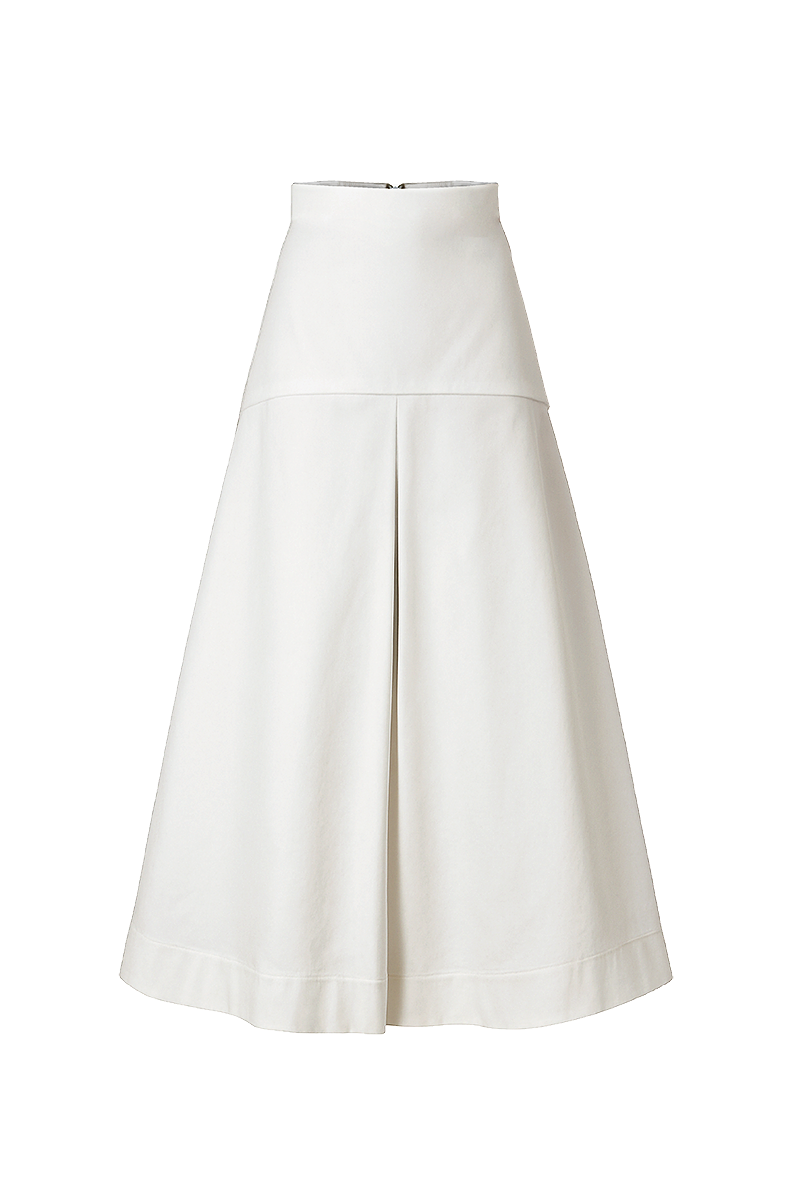ADA SKIRT IN IVORY