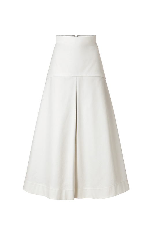ADA SKIRT IN IVORY