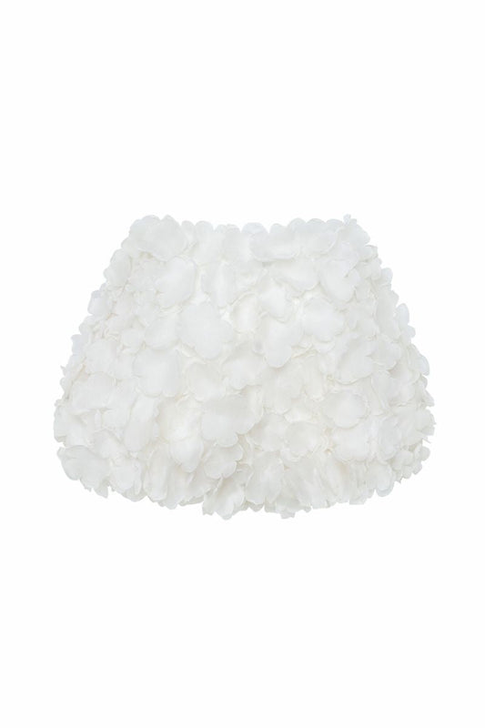 AMAL SHORTS IN WHITE