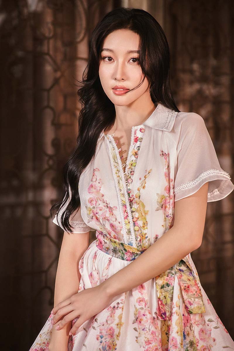 TROPICAL REVERIE MINI DRESS