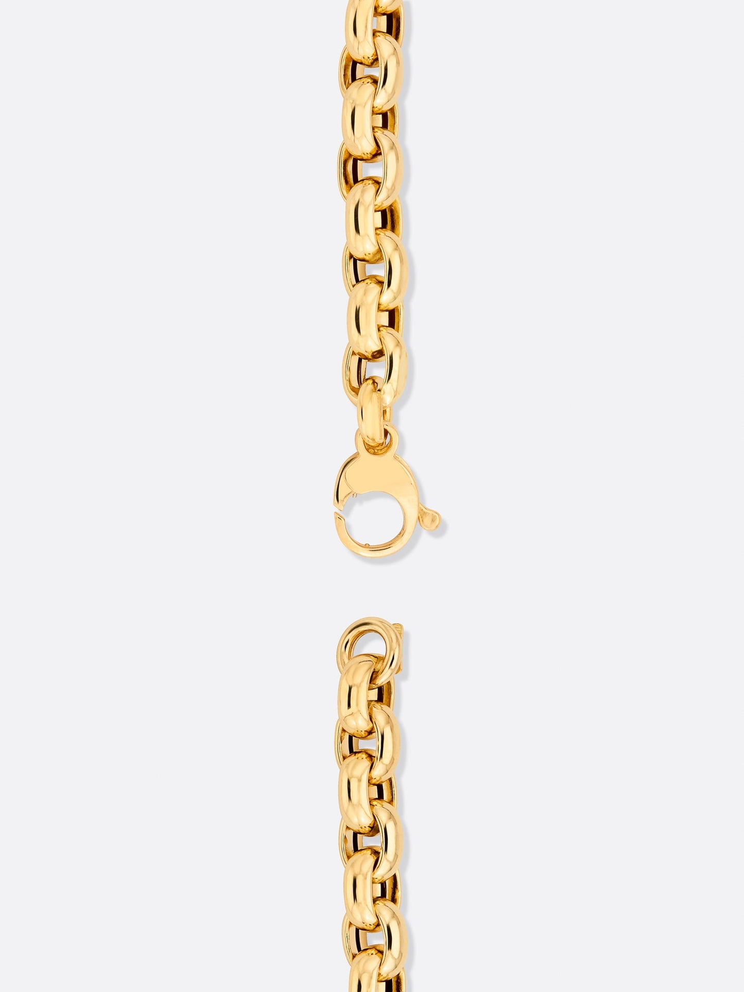 Icons Yellow Gold Rolo Link Bracelet