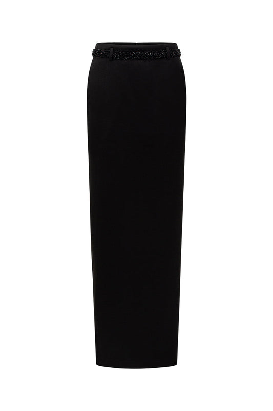 COLUMN MAXI SKIRT