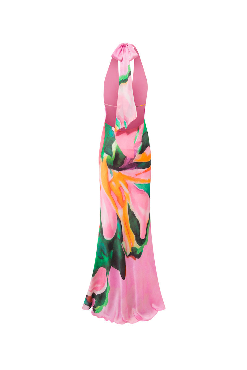CHIARA DRESS IN TAFFY PINK
