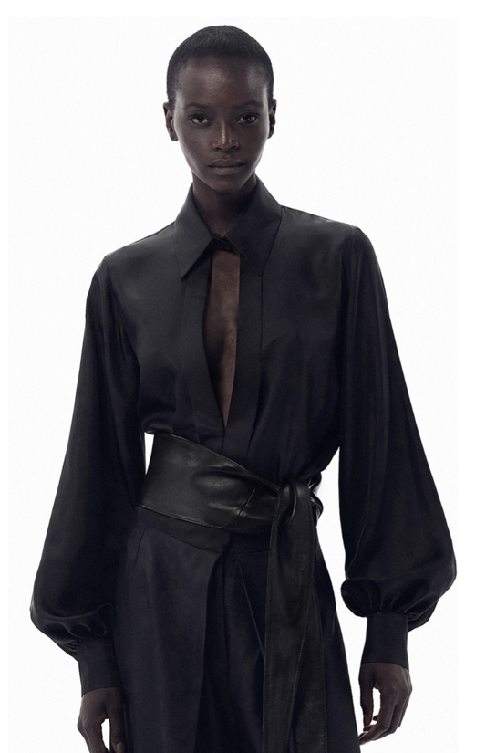 Oud Belt Leather Black