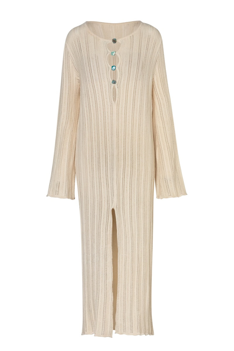 MAMU DRESS IN IVORY