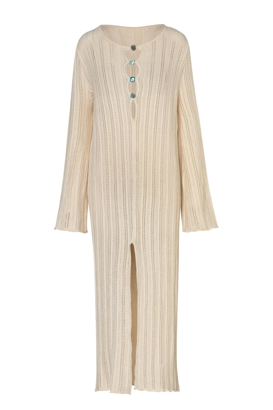 MAMU DRESS IN IVORY