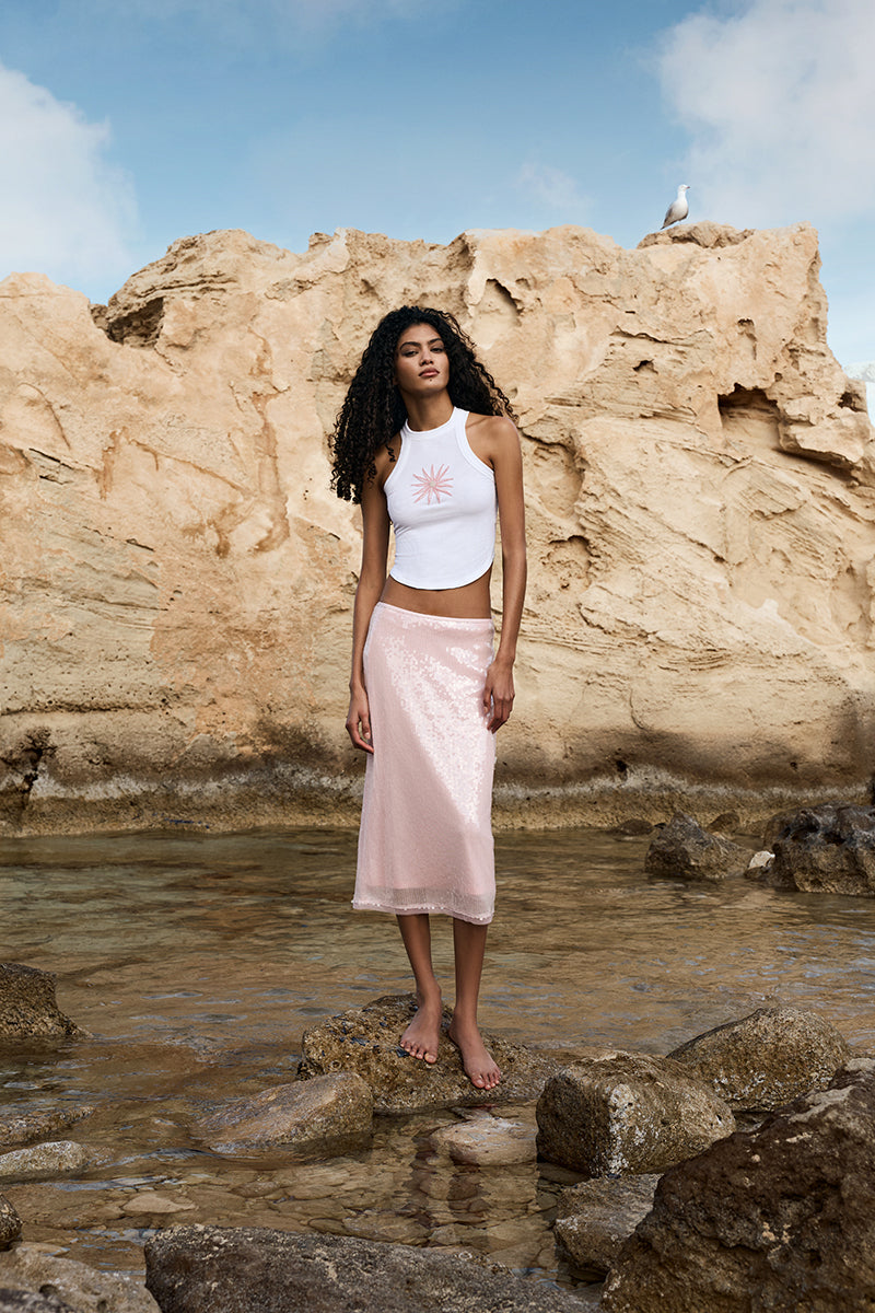 THE SUNRISE SKIRT IN PINK