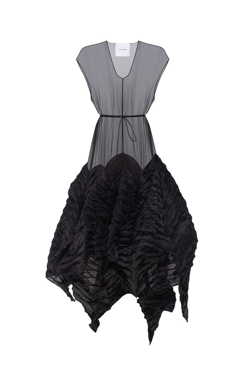 DAPHNE DRESS IN BLACK