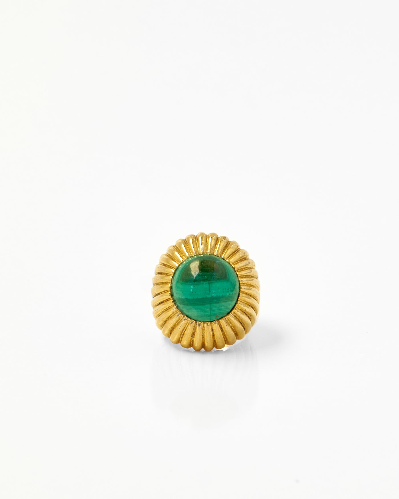 Tay Malachite Set Begum Ring