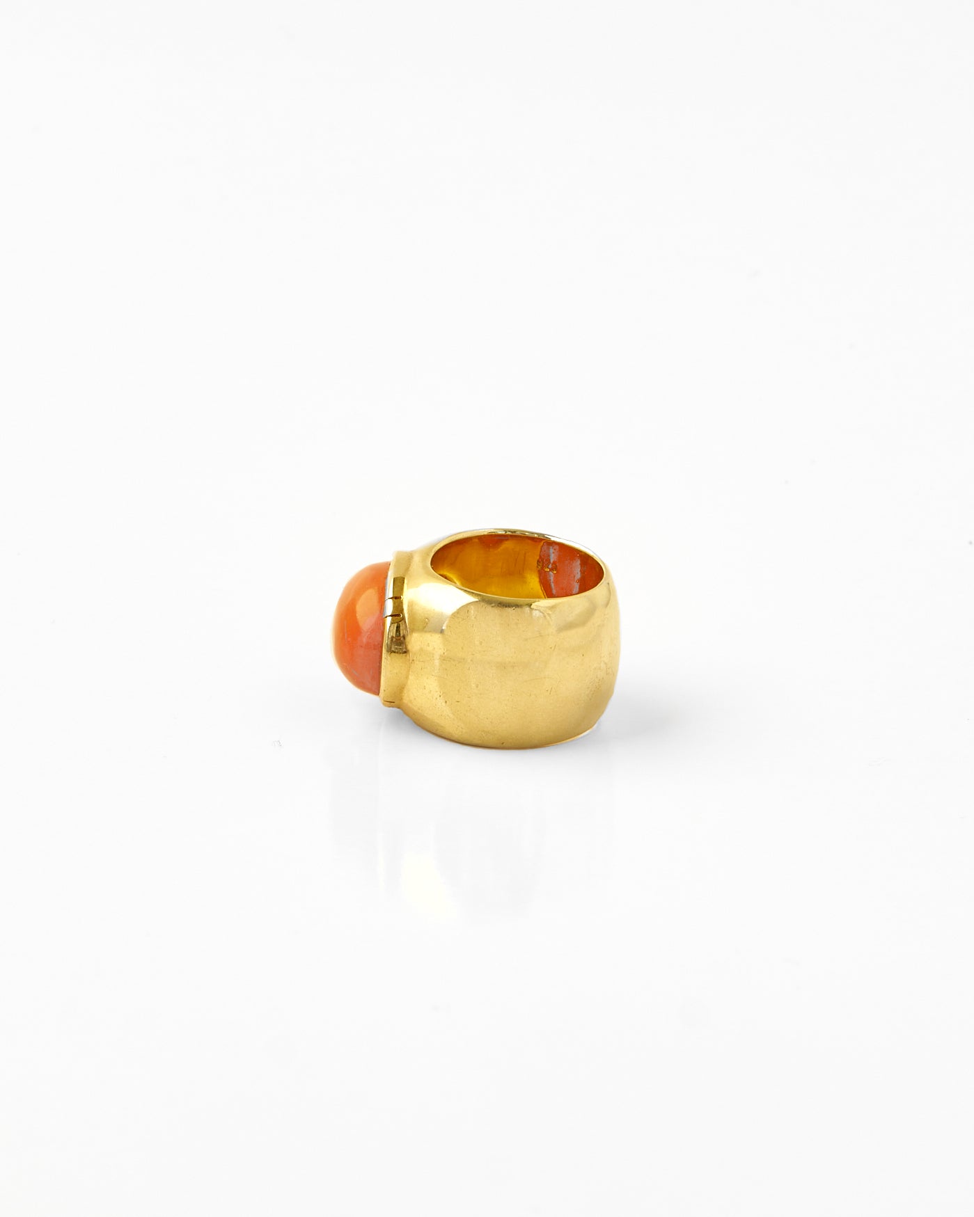 Tay Coral Set Tube Ring